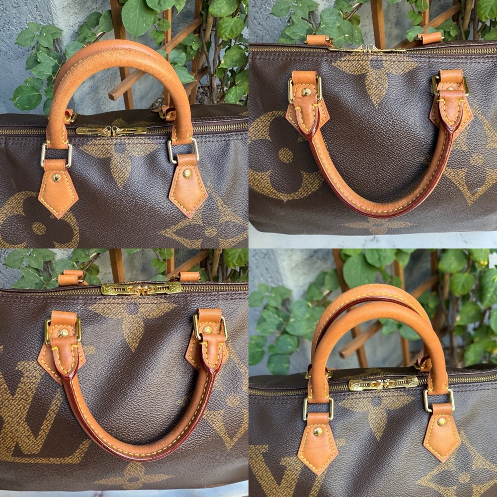 Louis Vuitton Reverse Giant Monogram Speedy Bandouliere 30 - Picture 9 of 16